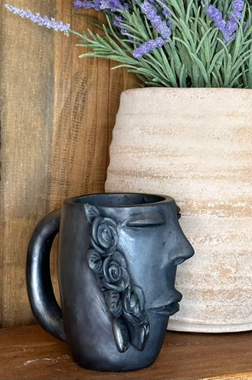 Atzompa Face Tall Mug