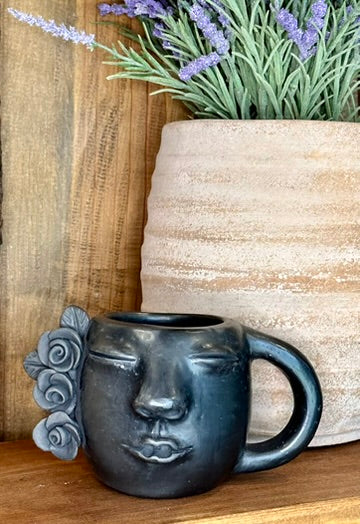 Atzompa Face Short Mug