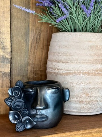 Atzompa Face Short Mug