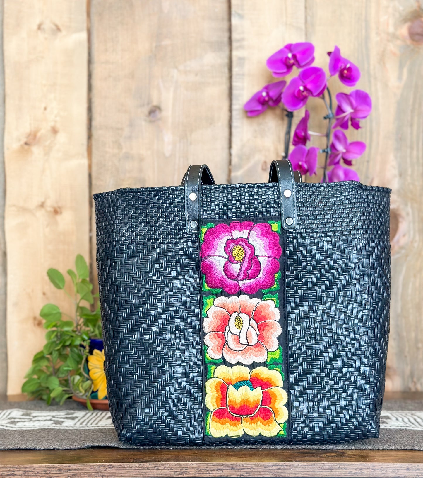 The Oaxaca Embroidered Tote Bag