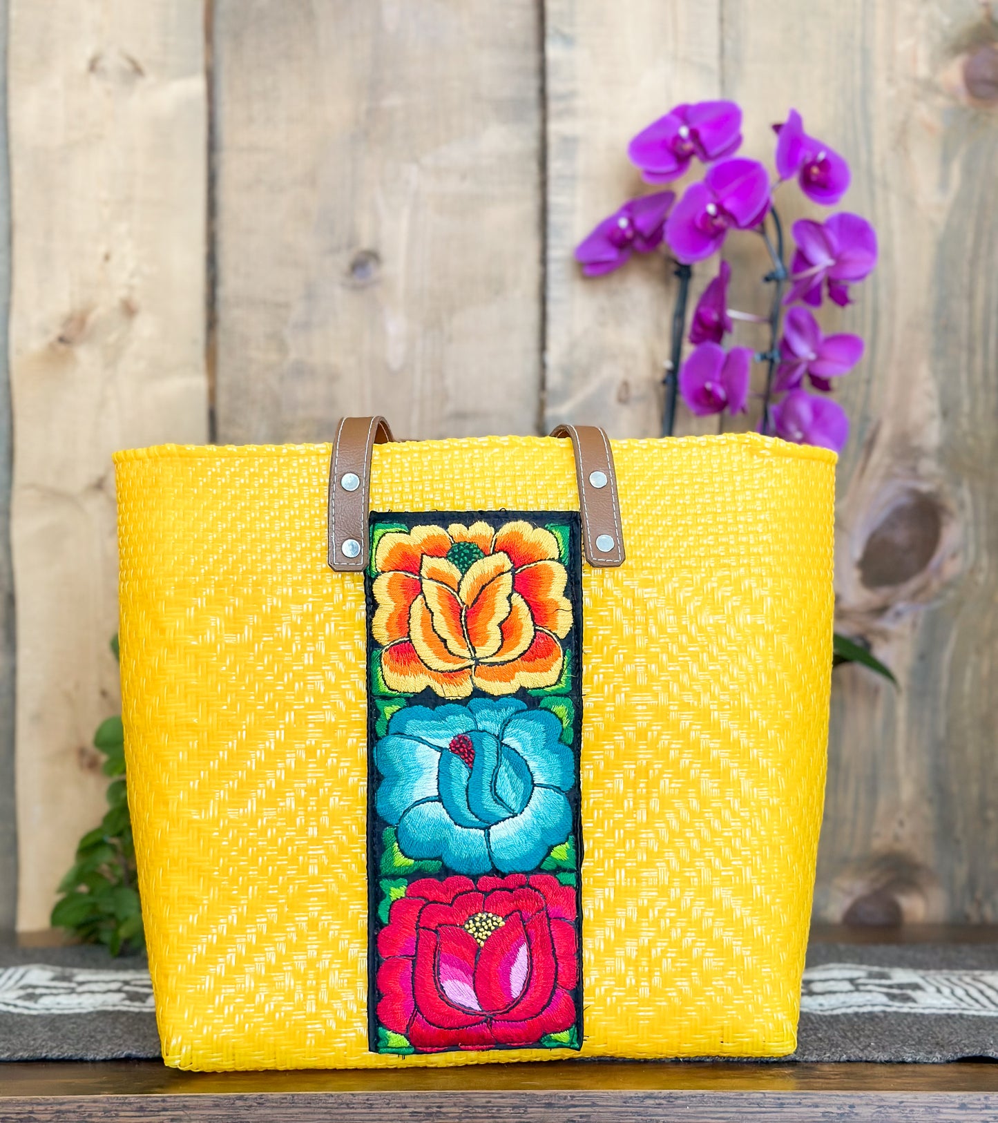 The Oaxaca Embroidered Tote Bag