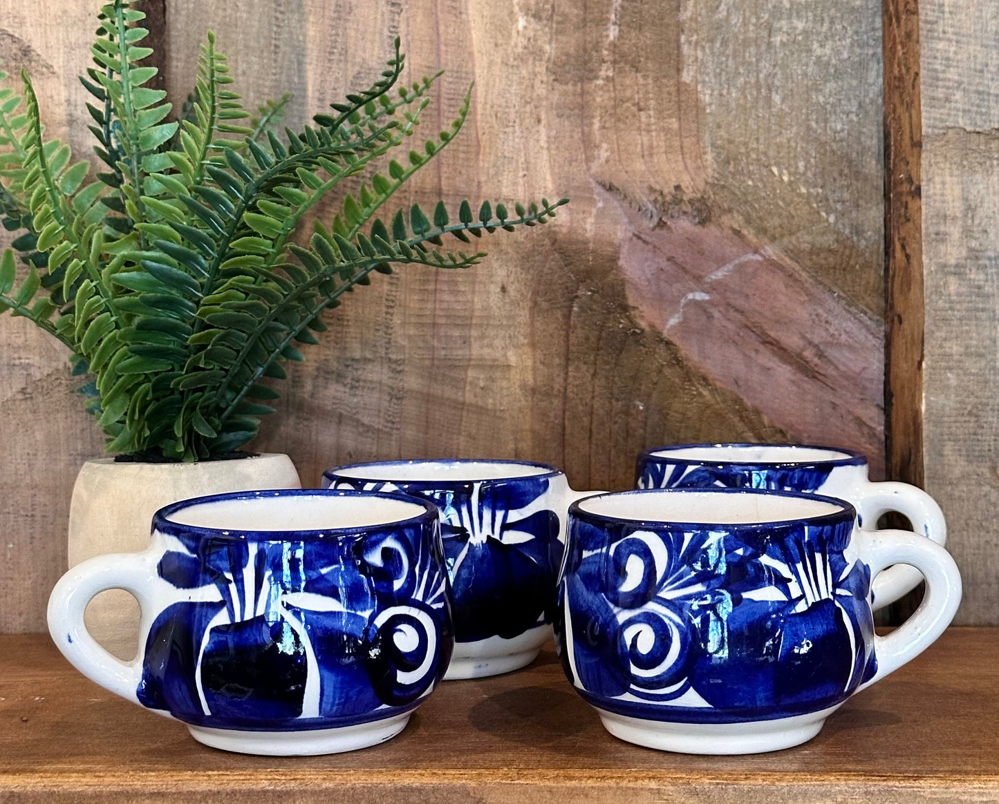 Mexican Talavera Cups/ Set of 2